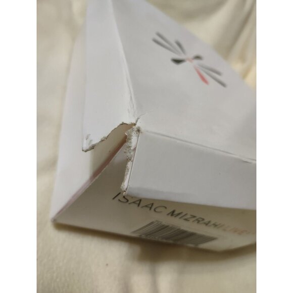 Isaac Mizrahi Live Wedge Heel Womens 7.5M Brown Leather Black Gold Trim - Picture 6 of 16